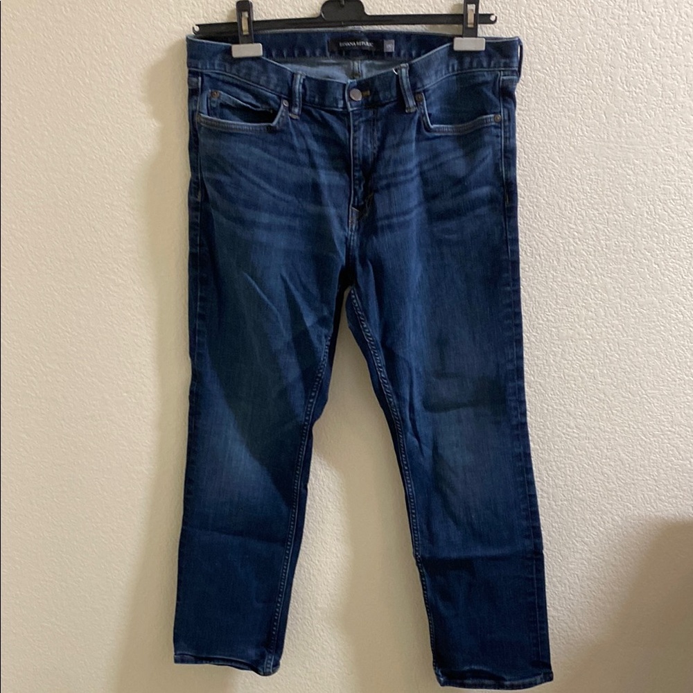 Banana Republic‎ Dark Blue Straight Jeans